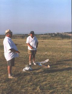 Leo Busmeier con un Kerswap 1/2A